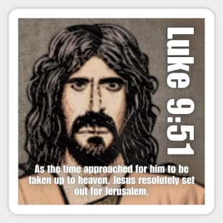 Luke 9:51 Sticker
